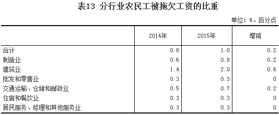 2015年農民工監測調查報告(圖14)