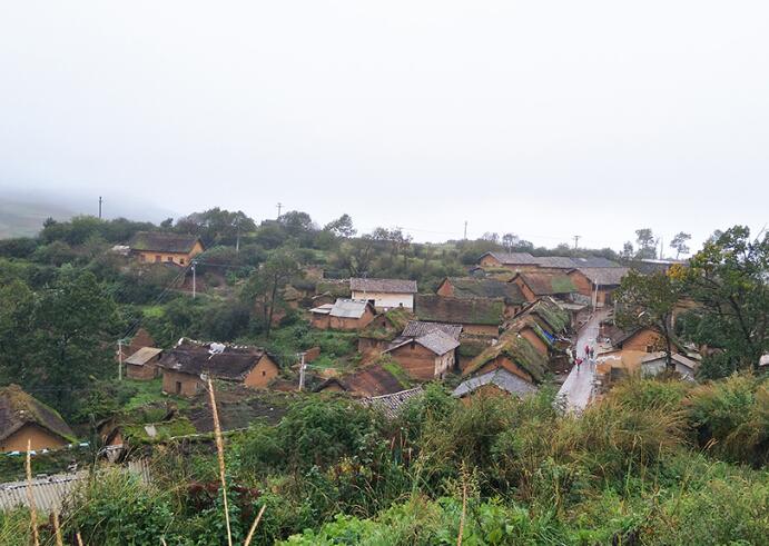 生活在大山包深處最原始的蘑菇村(圖1)