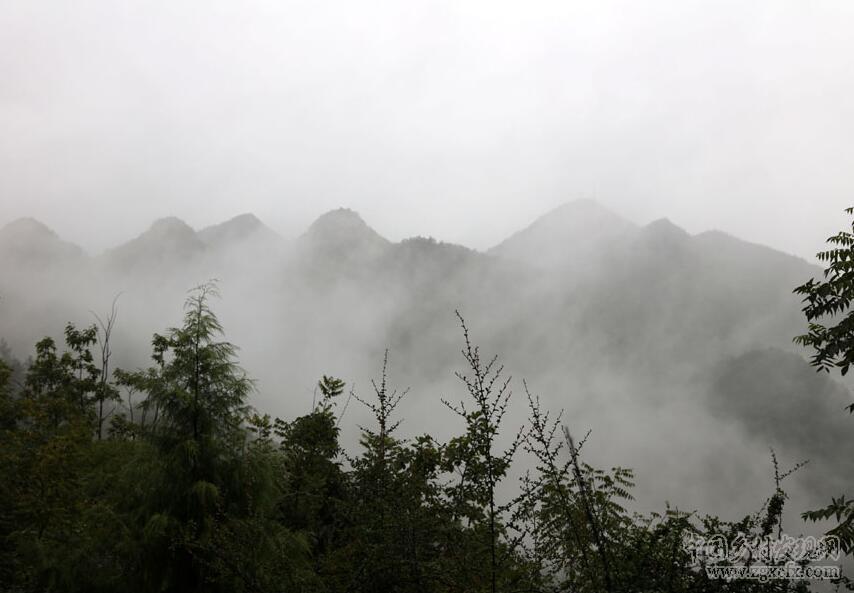 巫山旅游景區(qū)云霧似仙境(圖1)